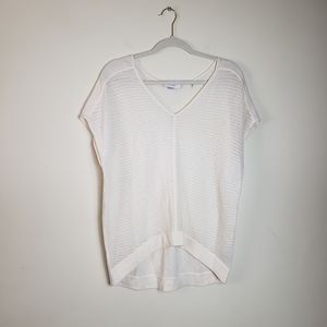 Christopher Fischer cashmere short sleeved sweater